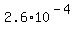 2.6%2A10%5E%28-4%29
