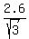 2.6%2Fsqrt%283%29