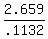 2.659%2F.1132