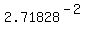 2.71828%5E%28-2%29