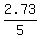 2.73%2F5