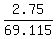 2.75%2F69.115