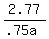 2.77%2F%28.75a%29