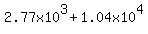 2.77x10%5E3%0D%0A%2B+1.04x10%5E4