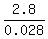 2.8%2F0.028