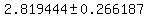 2.819444+%2B-++0.266187