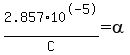 \"2.857%2A10%5E-5%2FC=alpha\"