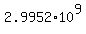 2.9952%2A10%5E9