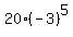 20%28-3%29%5E5