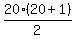 20%2820%2B1%29%2F2