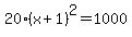 20%28x%2B1%29%5E2=1000