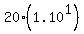 20%2A%281.10%5E1%29