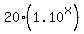 20%2A%281.10%5Ex%29