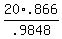 20%2A.866%2F.9848%29+=+AF