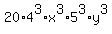 20%2A4%5E3%2Ax%5E3%2A5%5E3%2Ay%5E3