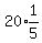 20%2Aexpr%281%2F5%29