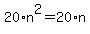20%2An%5E2=20%2An