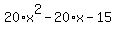 20%2Ax%5E2-20%2Ax-15