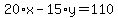 20%2Ax-15%2Ay=110