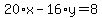 20%2Ax-16%2Ay=8