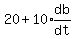 20%2B10%2Aexpr%28db%2Fdt%29