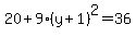 20%2B9%28y%2B1%29%5E2=36