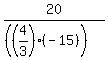 20%2F%28%28%284%2F3%29%28-15%29%29%29