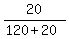 20%2F%28120%2B20%29