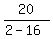 20%2F%282-16%29