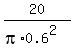 20%2F%28pi%2A0.6%5E2%29