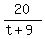 20%2F%28t%2B9%29