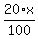 20%2F100+%2Ax