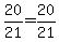 20%2F21=20%2F21