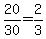 20%2F30=2%2F3