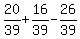 20%2F39%2B16%2F39-26%2F39