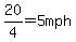 20%2F4=5+++mph