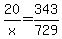 20%2Fx=343%2F729