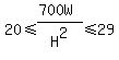 20%3C=%28700W%29%2FH%5E2%3C=29