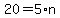 20=5%2An