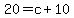 20=c%2B10