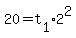 20=t%5B1%5D%2A2%5E2