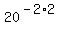 20%5E%28-2%2A2%29