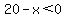 20-x+%3C+0