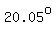 20.05%5Eo