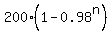 200%281-0.98%5En%29