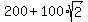 200%2B+100%2Asqrt%282%29