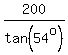 200%2Ftan%2854%5Eo%29