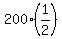 200+%2A+%281%2F2%29