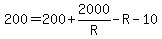 200+=+200+%2B+2000%2FR+-+R+-+10