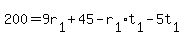 200+=+9r%5B1%5D+%2B+45+-+r%5B1%5Dt%5B1%5D+-+5t%5B1%5D